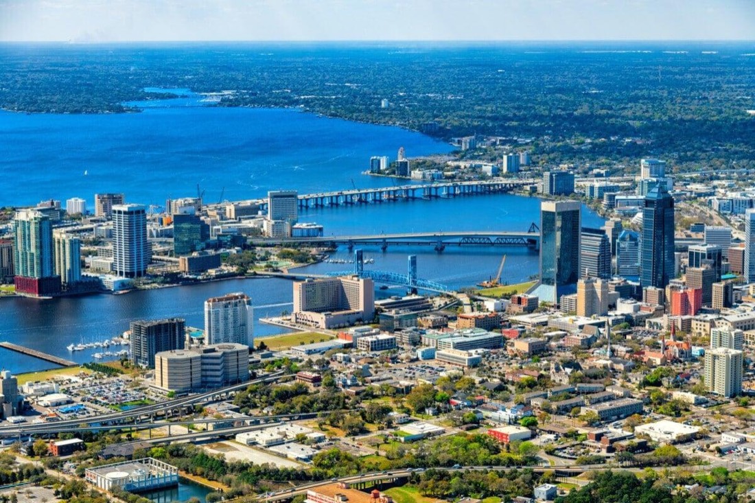 Commercial buildings in Northeast Florida
