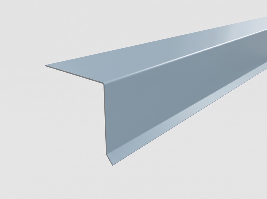 Eave metal roof trim profile